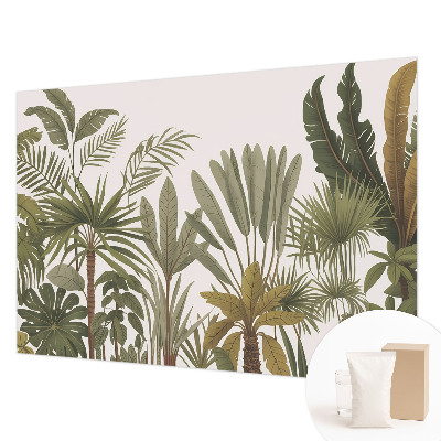 Fényképes tapéta Egzotikus levelek