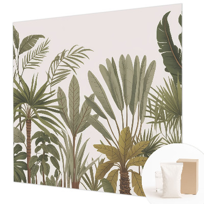 Fényképes tapéta Egzotikus levelek