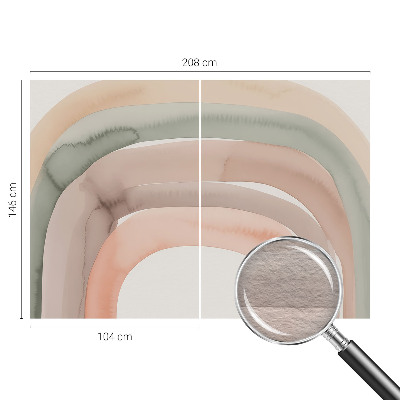 Flíz fotótapéta Szivárvány ívek