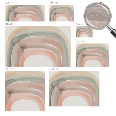 Flíz fotótapéta Szivárvány ívek