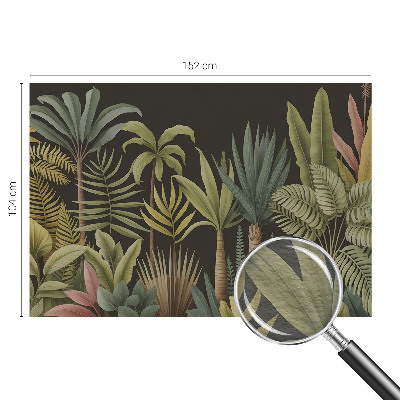 Vlies fotótapéta nappaliba Trópusi dzsungel