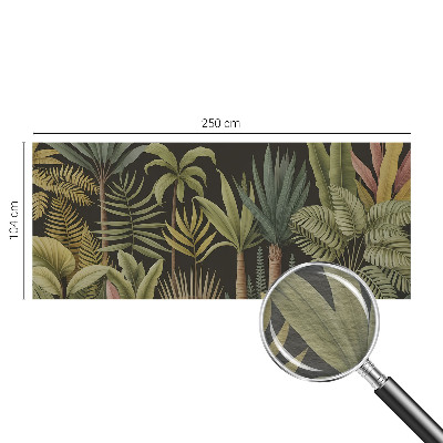 Vlies fotótapéta nappaliba Trópusi dzsungel