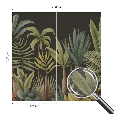 Vlies fotótapéta nappaliba Trópusi dzsungel
