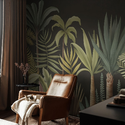 Vlies fotótapéta nappaliba Trópusi dzsungel