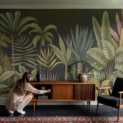 Vlies fotótapéta nappaliba Trópusi dzsungel