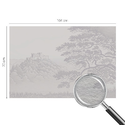 Vlies fotótapéta gyerekszobába Vár táj