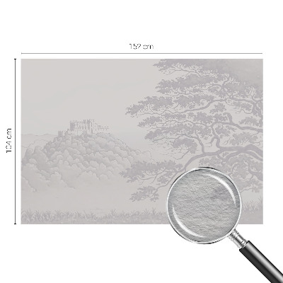 Vlies fotótapéta gyerekszobába Vár táj