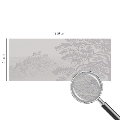 Vlies fotótapéta gyerekszobába Vár táj