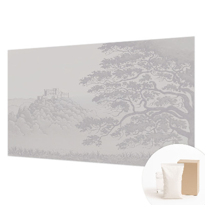 Vlies fotótapéta gyerekszobába Vár táj