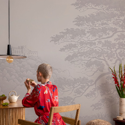 Vlies fotótapéta gyerekszobába Vár táj