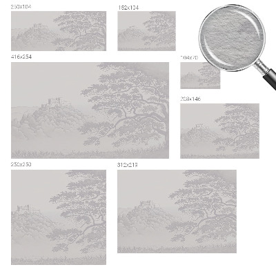 Vlies fotótapéta gyerekszobába Vár táj