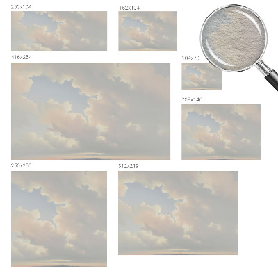 Nyomtatott vlies fotótapéta Pasztell égbolt