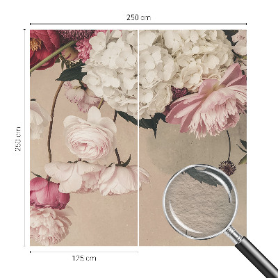 Poszter tapéta Romantikus virágok