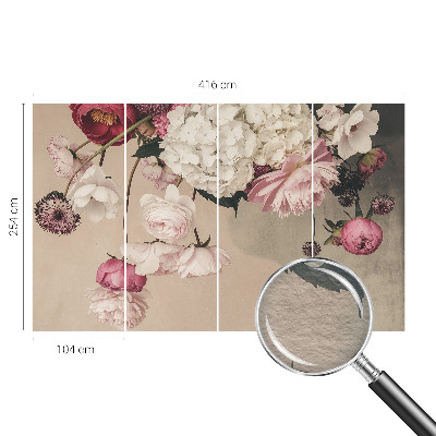 Poszter tapéta Romantikus virágok