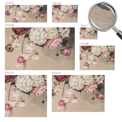 Poszter tapéta Romantikus virágok