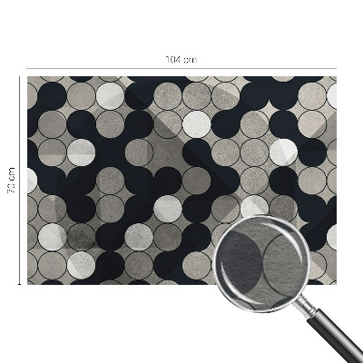Fotótapéta méretre hálószobába Geometriai körök