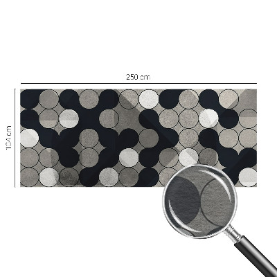 Fotótapéta méretre hálószobába Geometriai körök