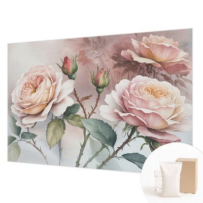 Dekor fotótapéta Pasztell rózsák