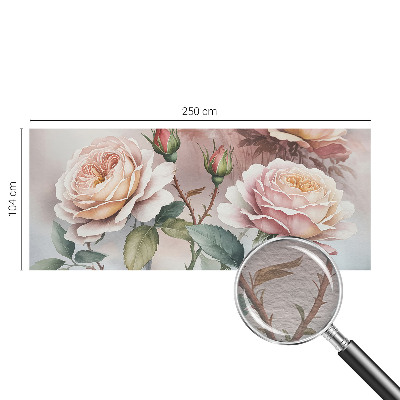 Dekor fotótapéta Pasztell rózsák