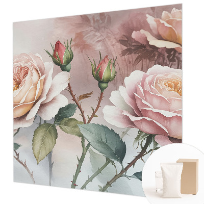 Dekor fotótapéta Pasztell rózsák