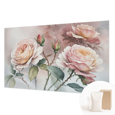 Dekor fotótapéta Pasztell rózsák