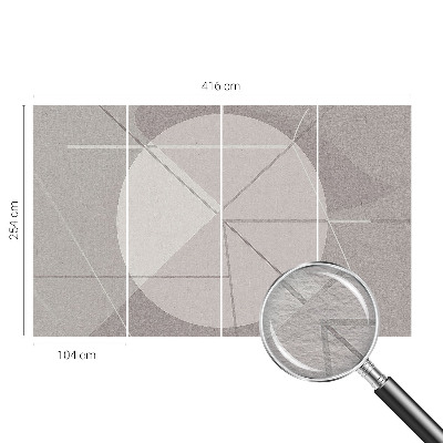Modern fotótapéta méretre Absztrakt geometria
