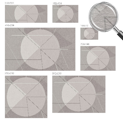 Modern fotótapéta méretre Absztrakt geometria