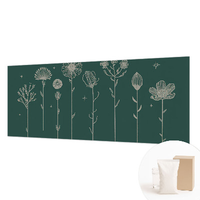 Dekoratív fotótapéta nappaliba Finom virágok