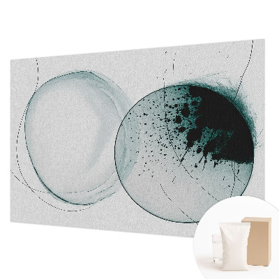 Óriás fotótapéta Zöld körök