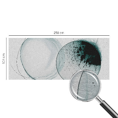 Óriás fotótapéta Zöld körök