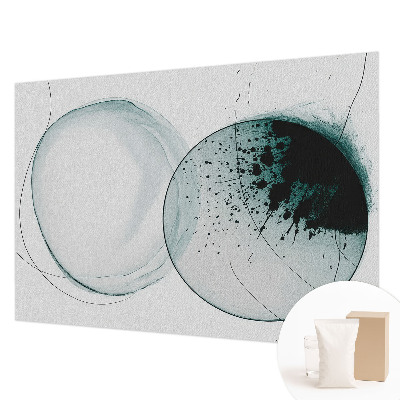 Óriás fotótapéta Zöld körök