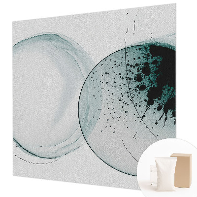 Óriás fotótapéta Zöld körök