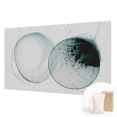 Óriás fotótapéta Zöld körök