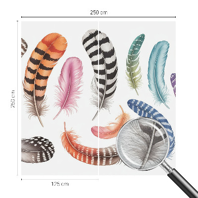 Vlies fotótapéta Pasztell tollak