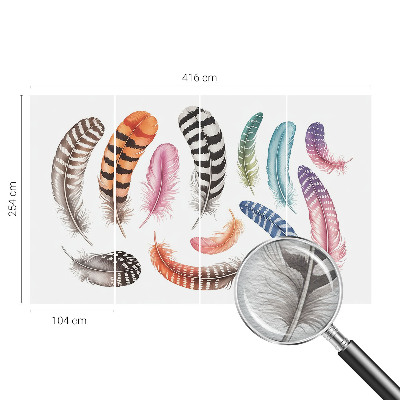 Vlies fotótapéta Pasztell tollak