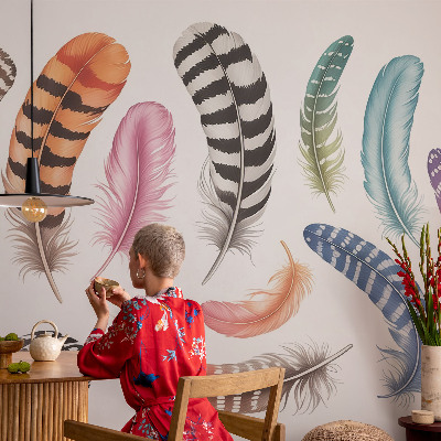 Vlies fotótapéta Pasztell tollak