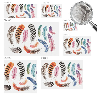 Vlies fotótapéta Pasztell tollak