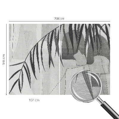 Vlies fotótapéta falra Absztrakt pálmafa