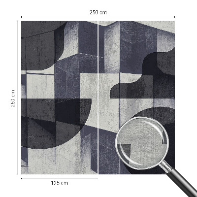Prémium vlies fotótapéta Geometriai szimmetria