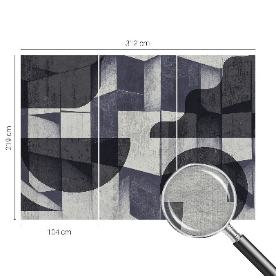 Prémium vlies fotótapéta Geometriai szimmetria