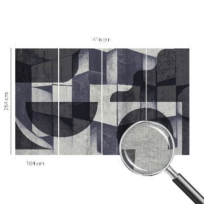Prémium vlies fotótapéta Geometriai szimmetria