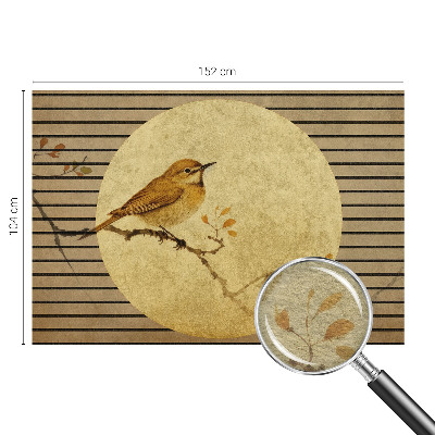 Nyomtatott vlies fotótapéta Harmónia madár