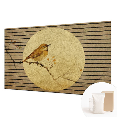 Nyomtatott vlies fotótapéta Harmónia madár