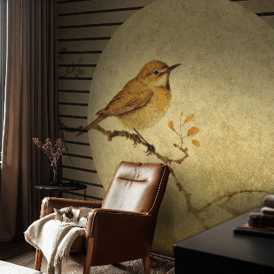 Nyomtatott vlies fotótapéta Harmónia madár