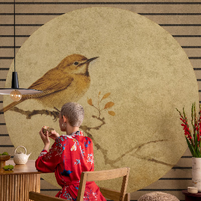 Nyomtatott vlies fotótapéta Harmónia madár