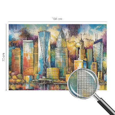 Fotótapéta hálószobába Városi panoráma