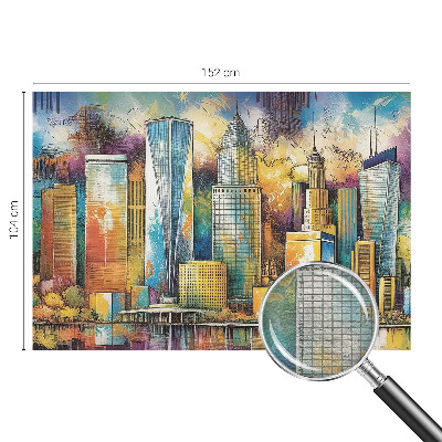 Fotótapéta hálószobába Városi panoráma