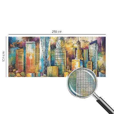 Fotótapéta hálószobába Városi panoráma