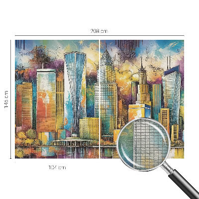 Fotótapéta hálószobába Városi panoráma