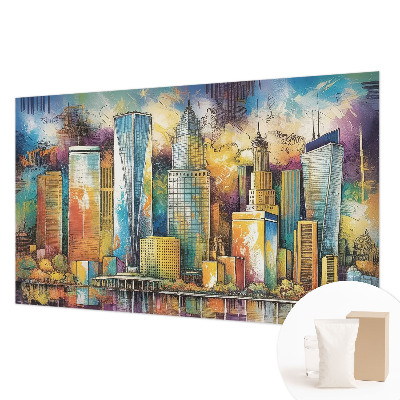 Fotótapéta hálószobába Városi panoráma